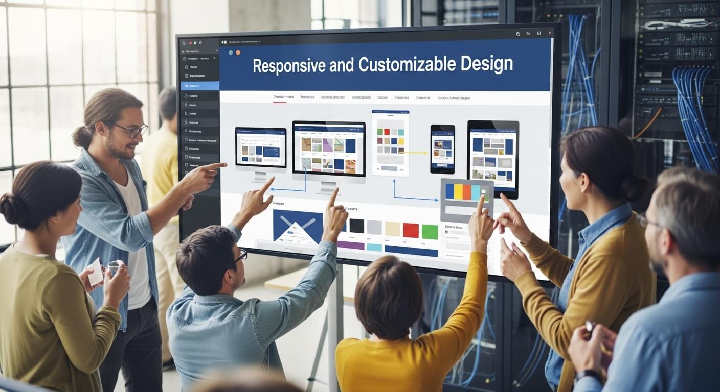 Diseño Responsivo y Personalizable